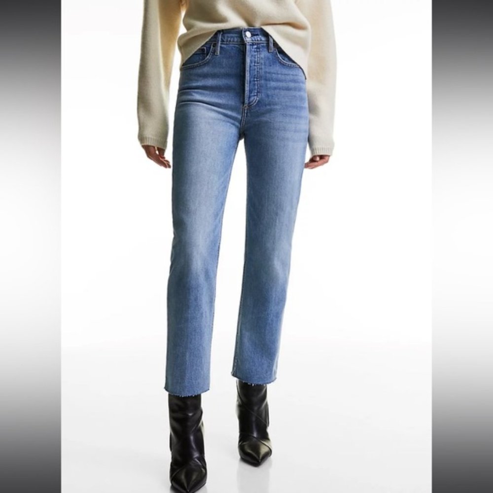 ❗️SOLD❗️Denim Forum Arlo High Rise Jeans Size 29 - Picture 2 of 14